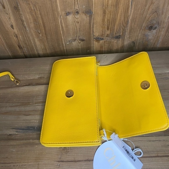 Chloé Crossbody Clutch Yellow - Picture 10 of 15